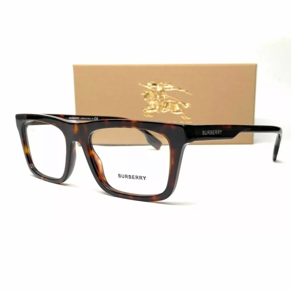 Burberry Men's Havana Eyeglasses! - Picture 1 of 3